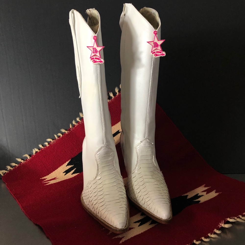 Rare VTG Python Boots, Los Altos Western Wear NWT
